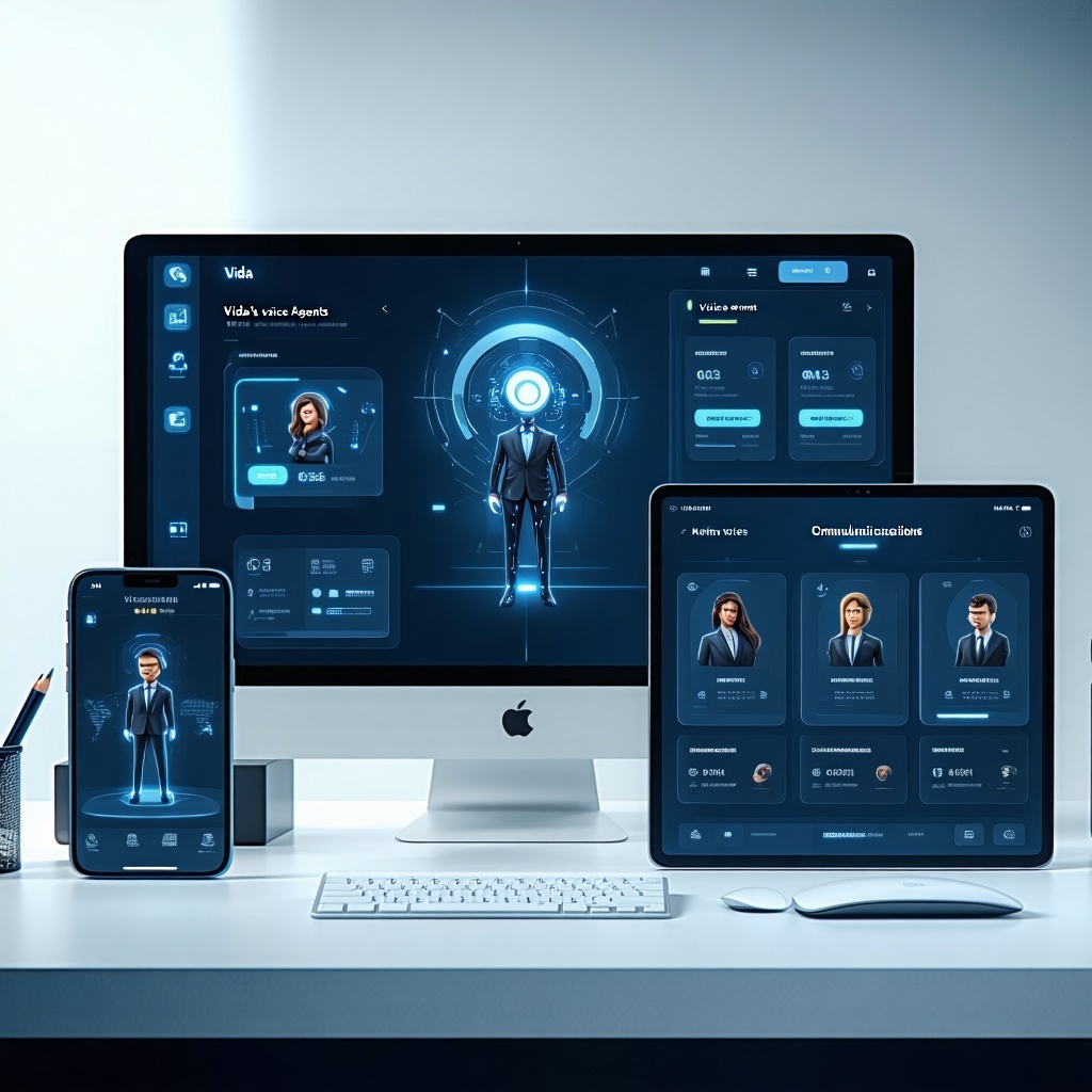 The Only Voice Agents That Text, Call, and Chat— All in One - Vida